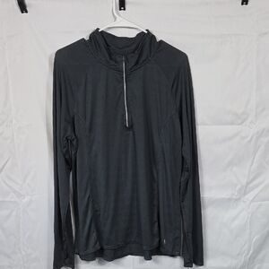 Danskin Now Semi-Fitted Pullover Womens Size XL In Gray (W619)